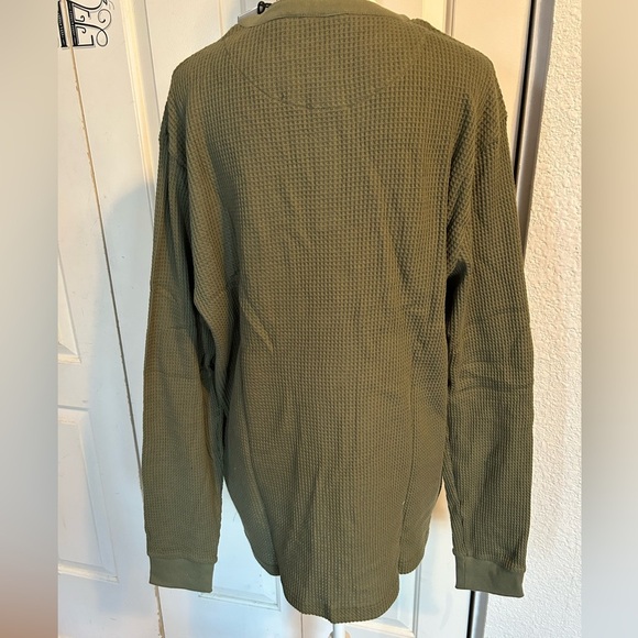 Wesc Henley Thermal Aztec Olive color size XL - Picture 3 of 10